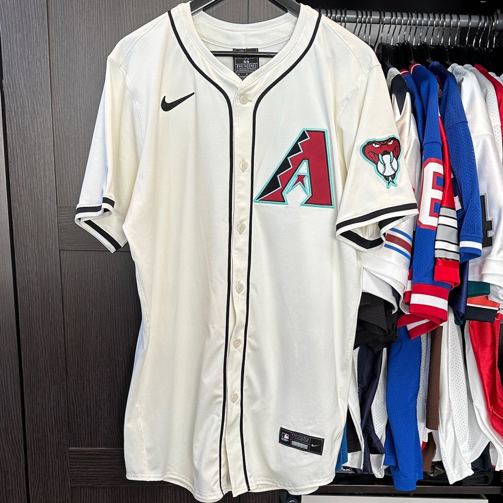 Lourdes Gurriel Jr. Arizona Diamondbacks Nike Home Elite Jersey - Cream
